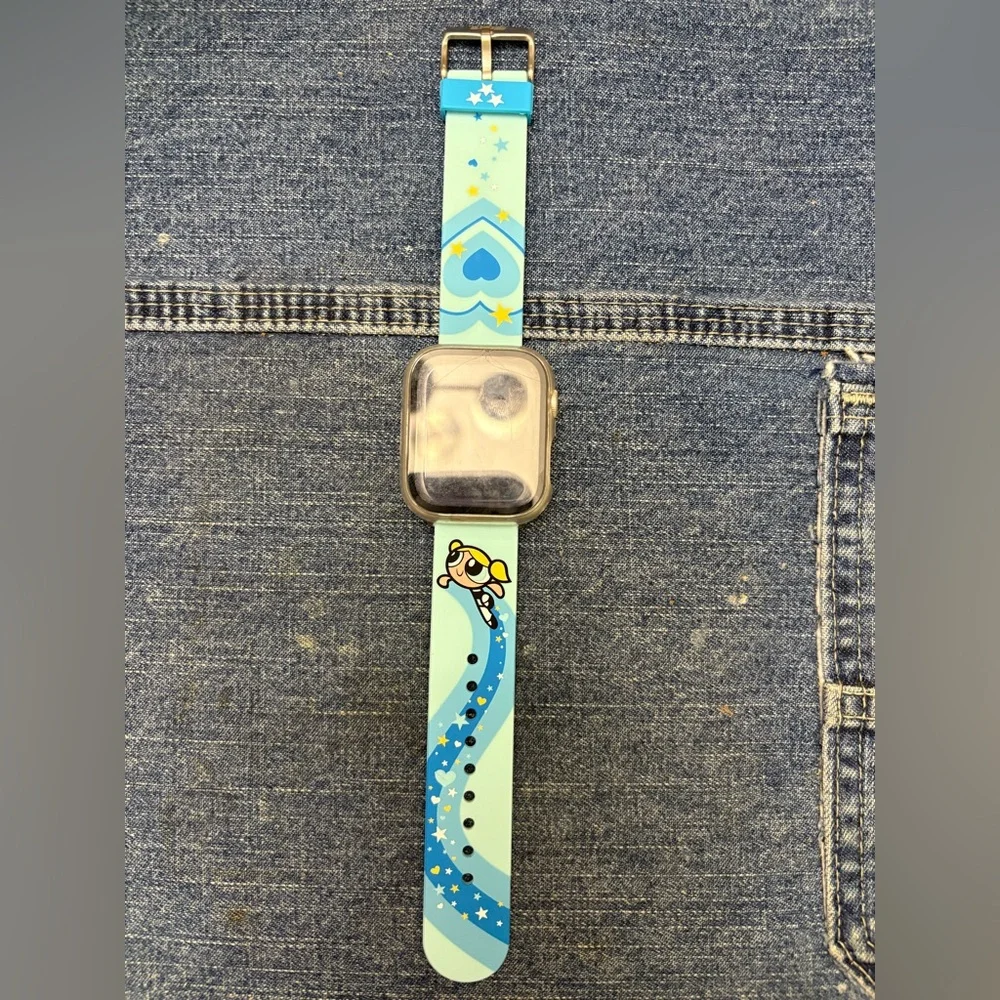 Powerpuff Girls Bold Bubbles Apple Smartwatch Band - Picture 4 of 11